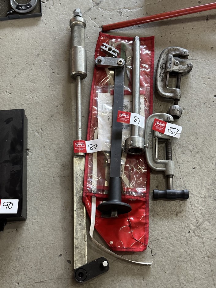 Universal Lock Out Tool Set with 2 x Clamps Auction (00877048152