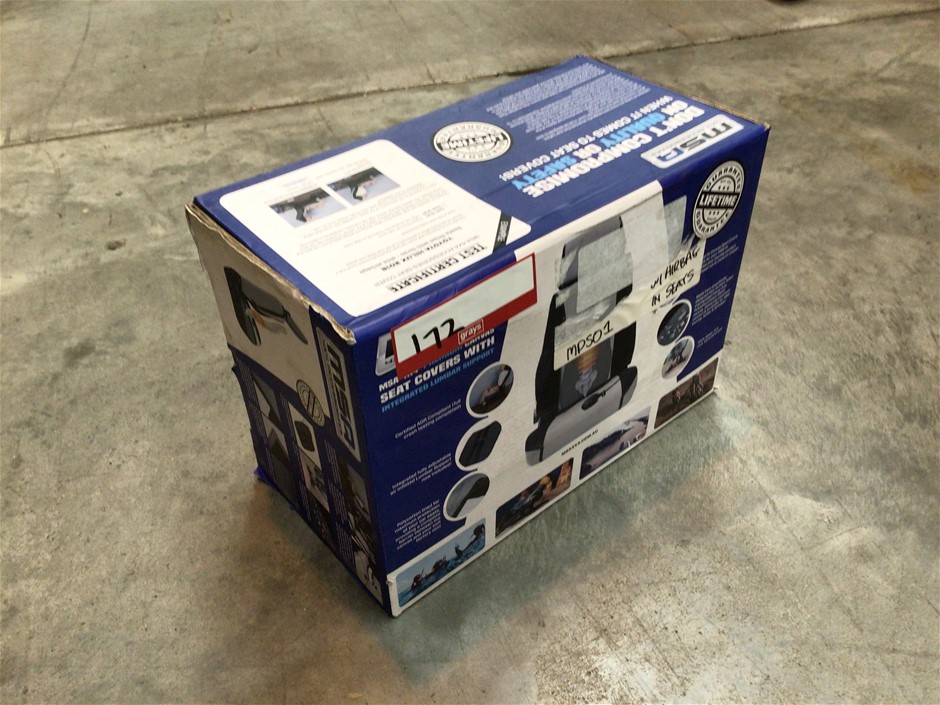 Unused MSA Canvas Seat Covers Auction (01727048168) Grays Australia