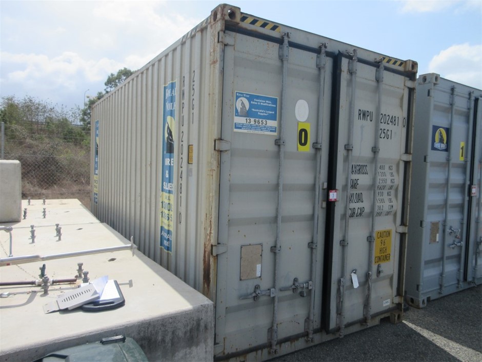 Containers, Construction Stock & Office Furniture