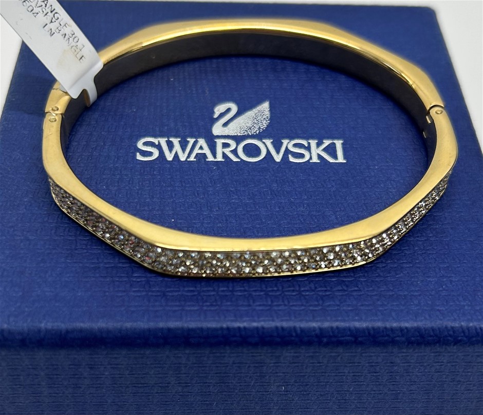 Swarovski Dextera Crystal Hinged Bangle Auction (00052556341) Grays