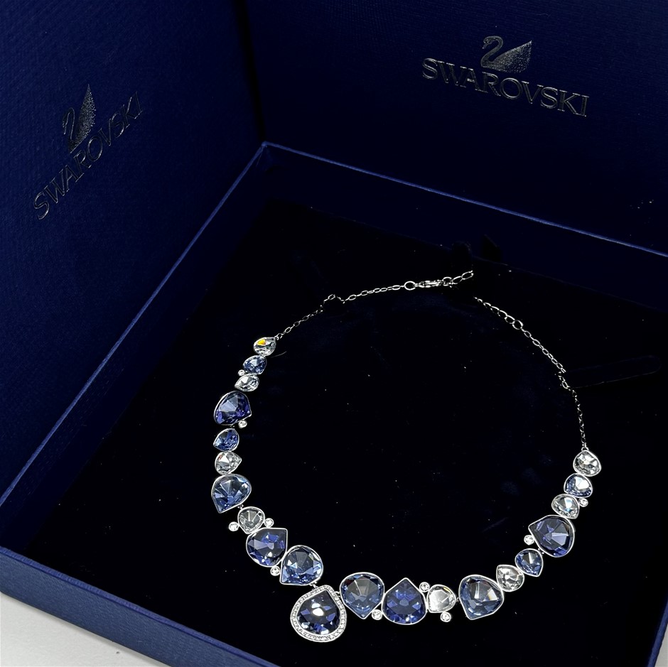 Swarovski Tatiana Crystal Necklace Auction (0007-2556341