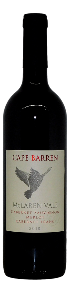 Cape Barren Cabernet Merlot Cabernet Franc 2018 (12x 750mL), McLaren Vale.