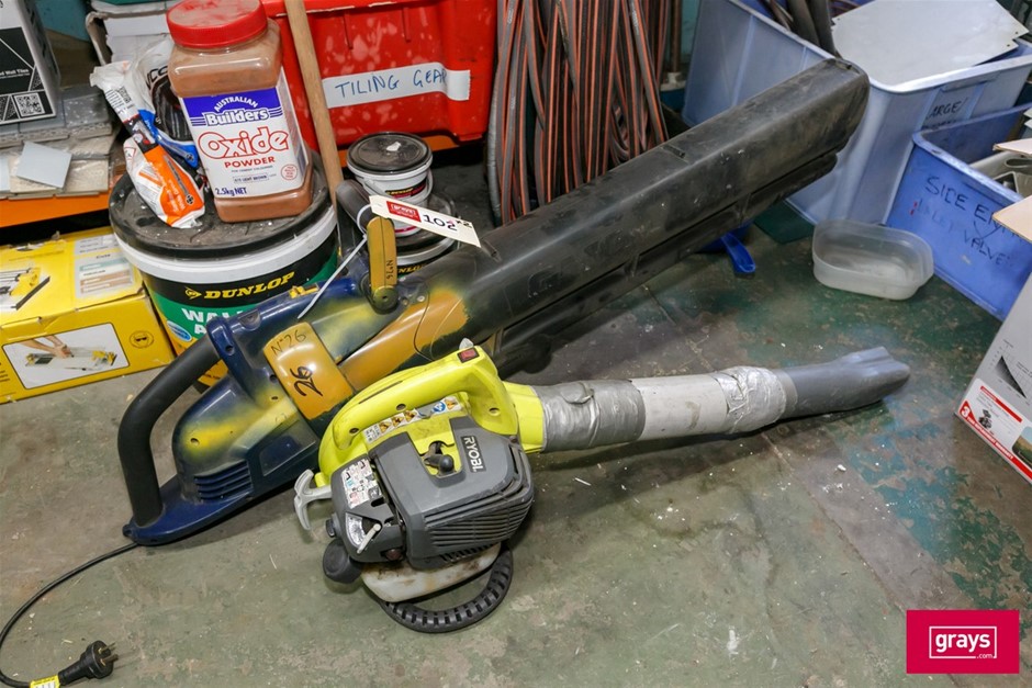 2x Assorted Yard Blowers Auction (01025054620) Grays Australia