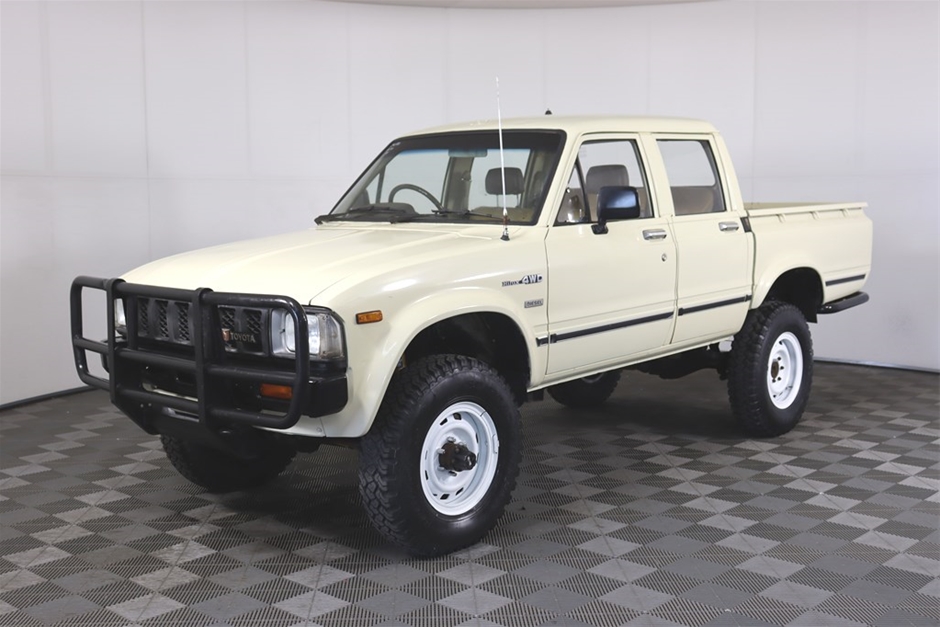 1983 Toyota Hilux LN46 Dual Cab Manual Ute 