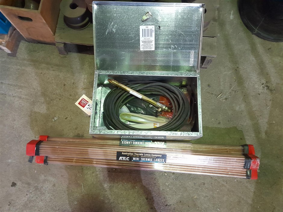 Australian Thermic Lance Company Mini Thermic Lance Kit Auction (0053
