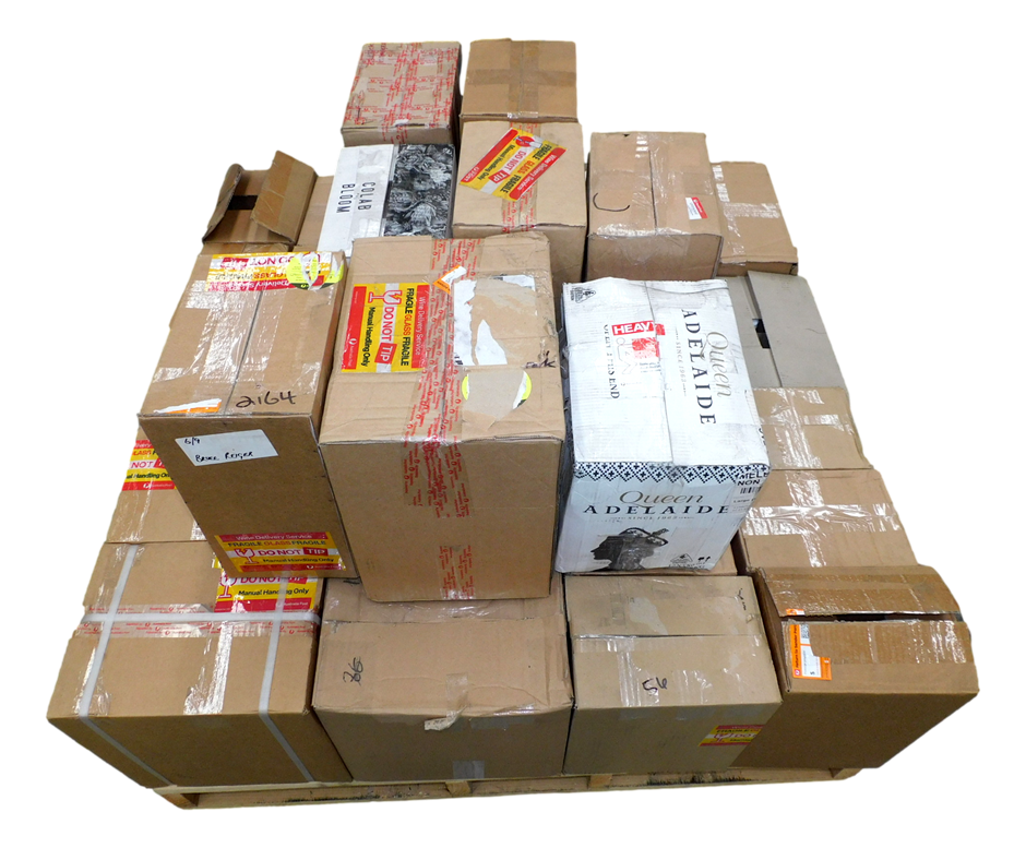 Pick Up Pallet of Wine Approx 27 Assorted Cartons of Wine Auction (0001 ...