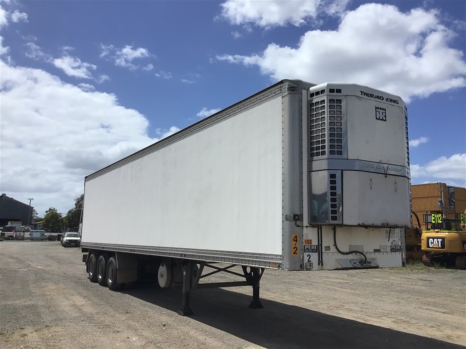 2001 Peki Transport Triaxle Refrigerated Trailer