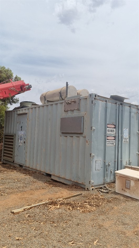 317KW & 130KW  Containerised Generator Units - Mt Magnet