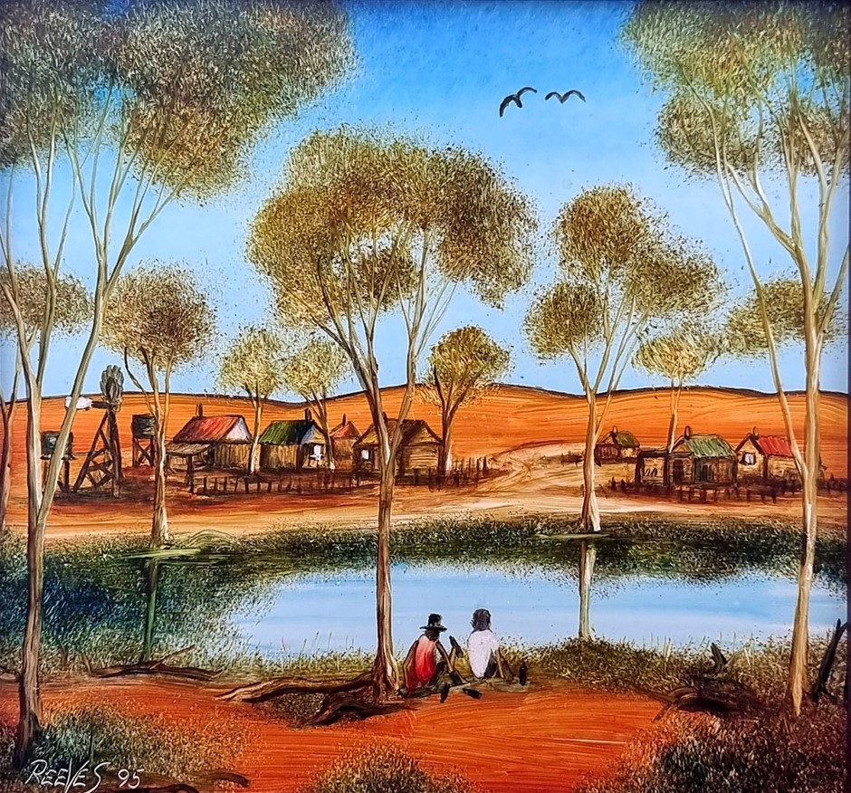 No Reserve Australian Outback Paintings