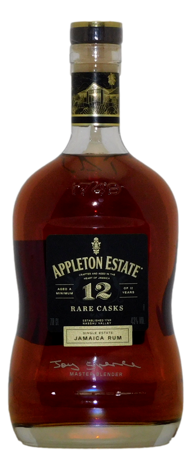 Appleton Estate Master Blender 12 Yr Old Rare Casks Rum (1x 700mL ...