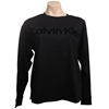 CALVIN KLEIN Women's Performance L/S Top, Size XL, 100% Cotton, Black (BLK)