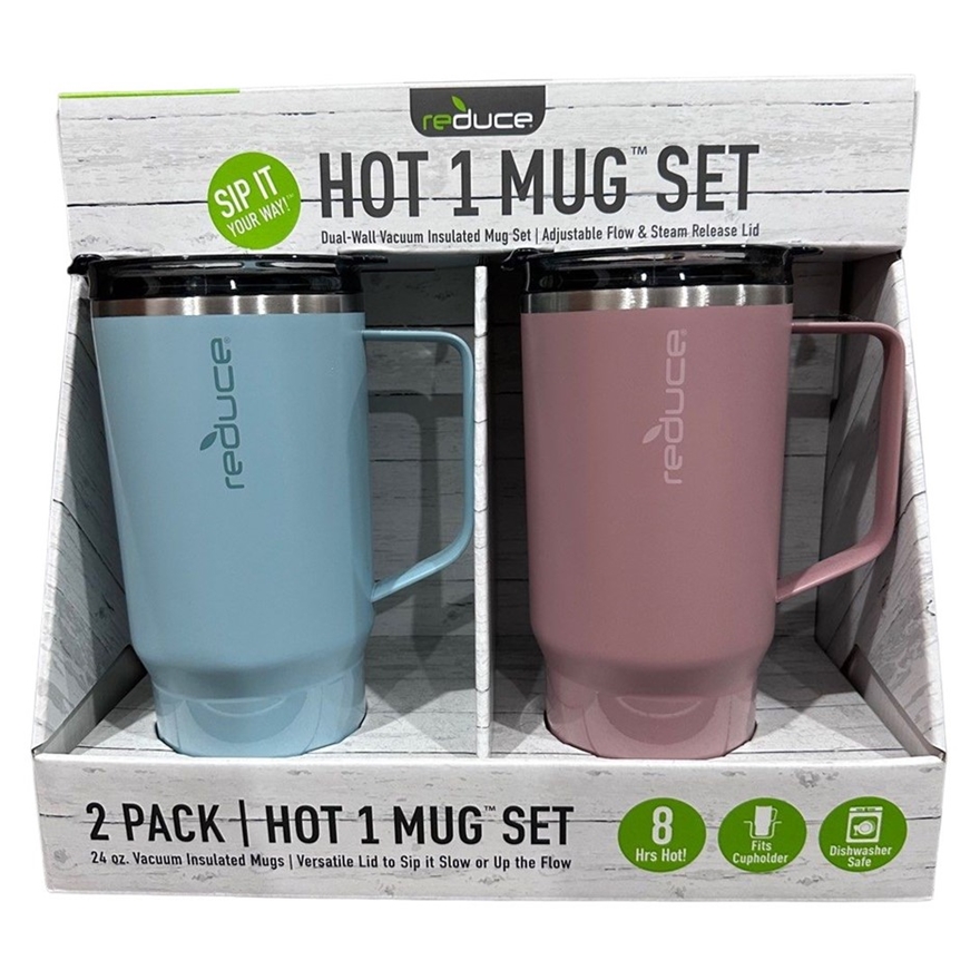 Reduce 24oz Hot1 Vacuum Insulated Stainless Steel Travel Mug With