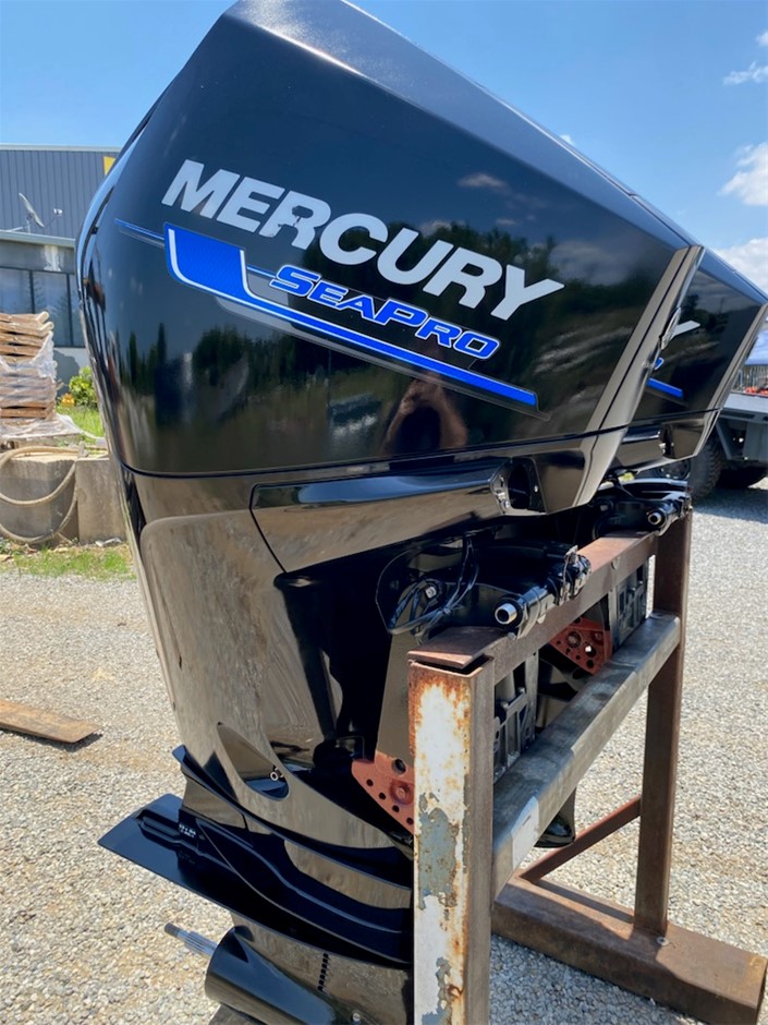 Qty 2 x Mercury 200hp Seapro DTS 4 Stroke Outboard Motors
