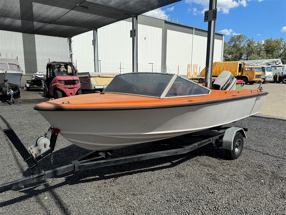 BROOKER V148 BOAT - NO RESERVE