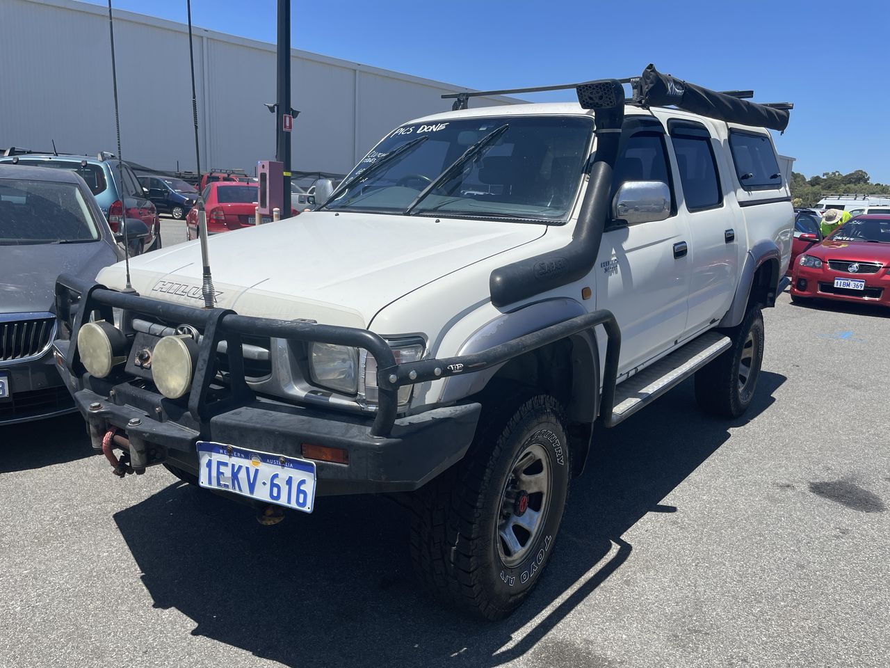 2000 Toyota Hilux (4x4) Turbo Diesel Manual Dual Cab