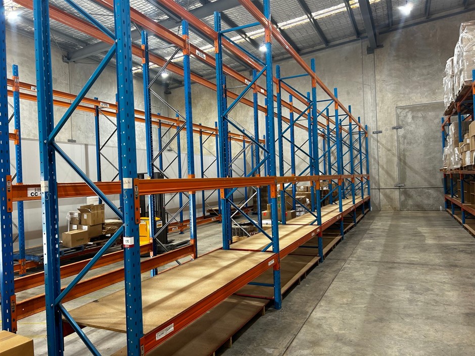 Qty 6 Bays Pallet Racking Auction (0088-7049207) | Grays Australia