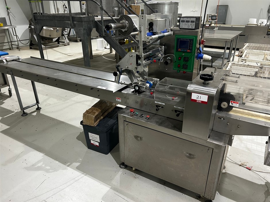 Flow Wrapper Sealing Machine Auction (0021-7049207) | Grays Australia