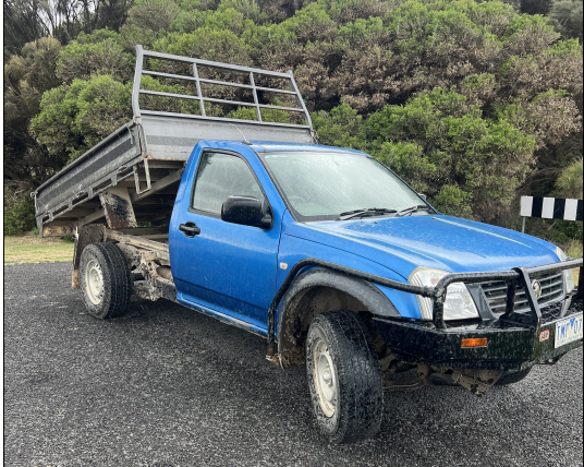 2004 Holden Rodeo DX TD RA Turbo Diesel Manual Cab Chassis