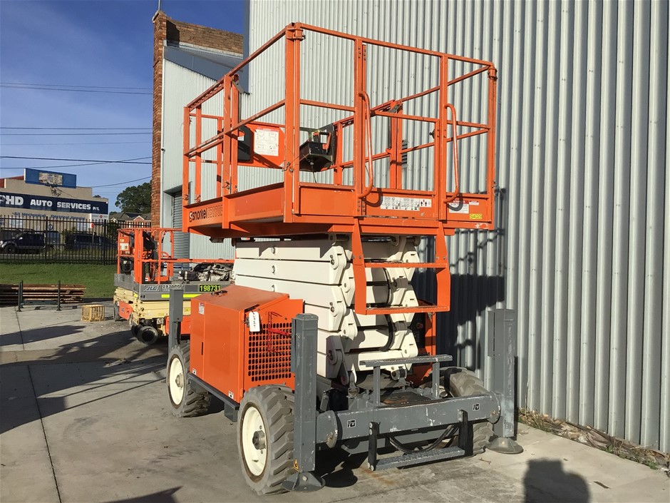 2017 Snorkel S3970RT V6 Rough Terrain Scissor Lift Auction (0001 ...