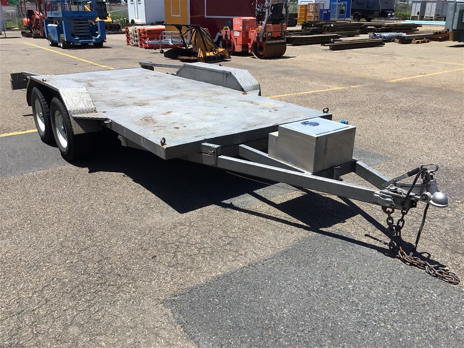 2017 Australian Pacific 15ft Tandem Car Carrier Trailer