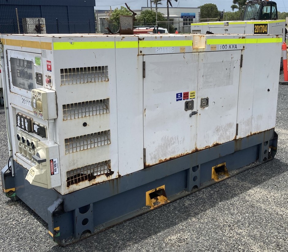 2013 GB Power GBP100/SS Generator Diesel 100kva (Mackay) Auction
