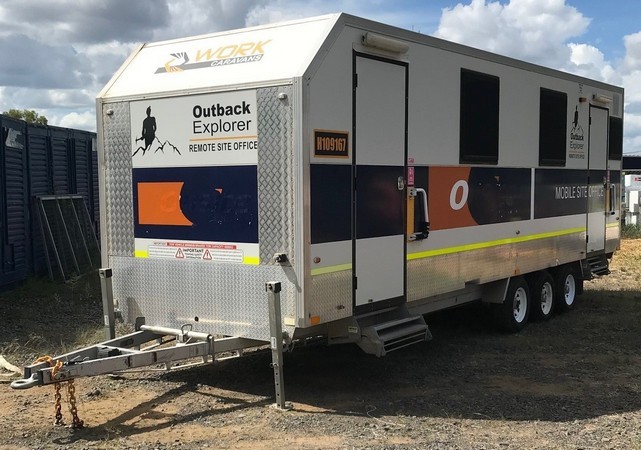 2020 Work Structures Remote Series 9 Caravan - 8.5m x 2.4m (Moranbah ...