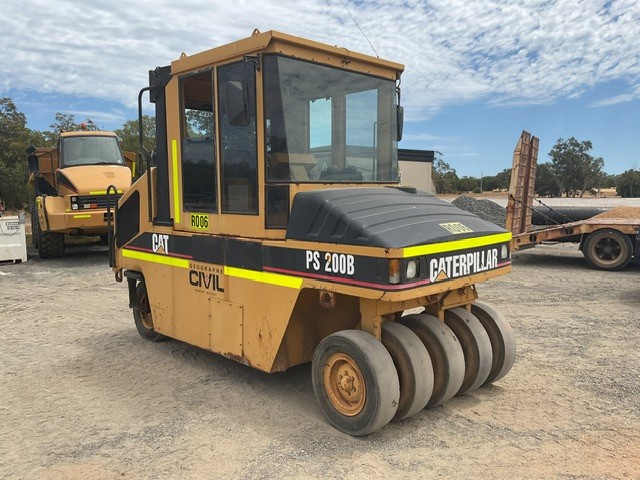 1999 Caterpillar PS200B Multi Wheel Roller Auction (0021-9048158 ...