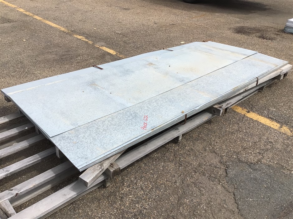 80 x Galvanised Sheet Metal 2nds (G11) Auction (0011-7049396) | Grays ...