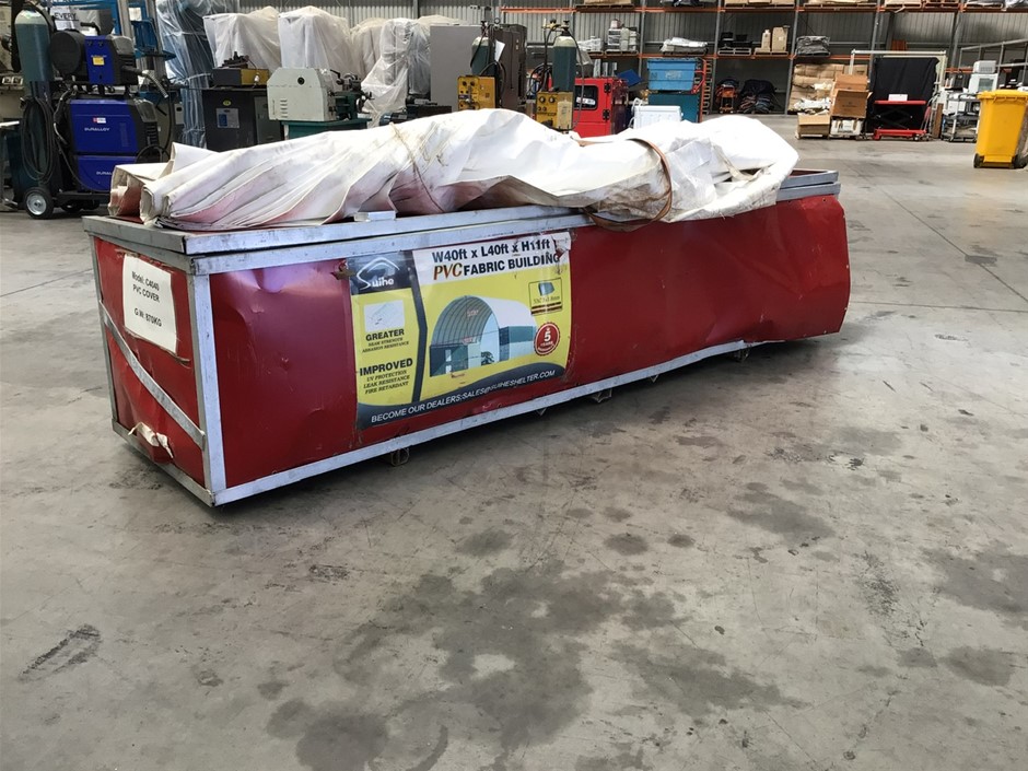 No Reserve: PVC FABRIC BUILDING