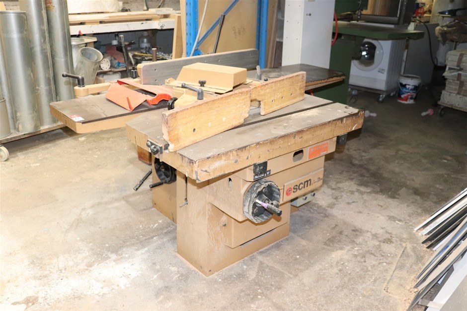 SCM 2000 D Spindle Moulder, Jointer, Planer, Singlehead Horizontal