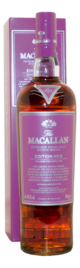 The Macallan Edition No 5 Single Malt Scotch Whisky (6x 700mL)