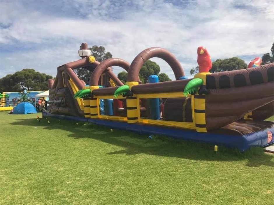 Inflatable Water Park, Amusement And Carnival Rides 