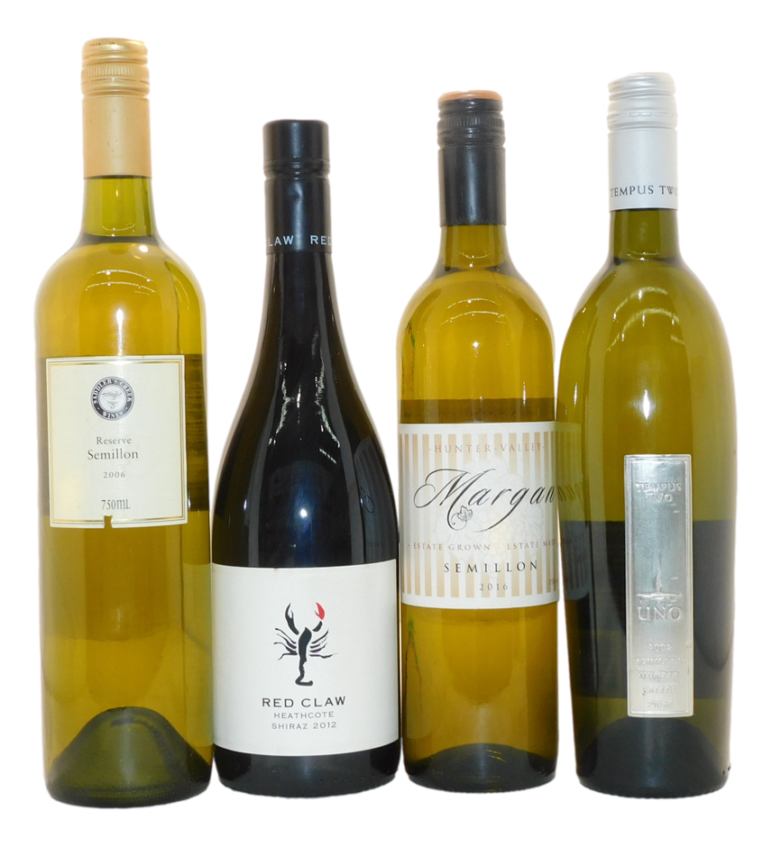 Mixed Red & White Wine Pack (4x 750mL) MultiRegion Auction (0013