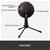 BLUE Snowball iCE Condenser Microphone, Cardioid - Black. Buyers Note - Di