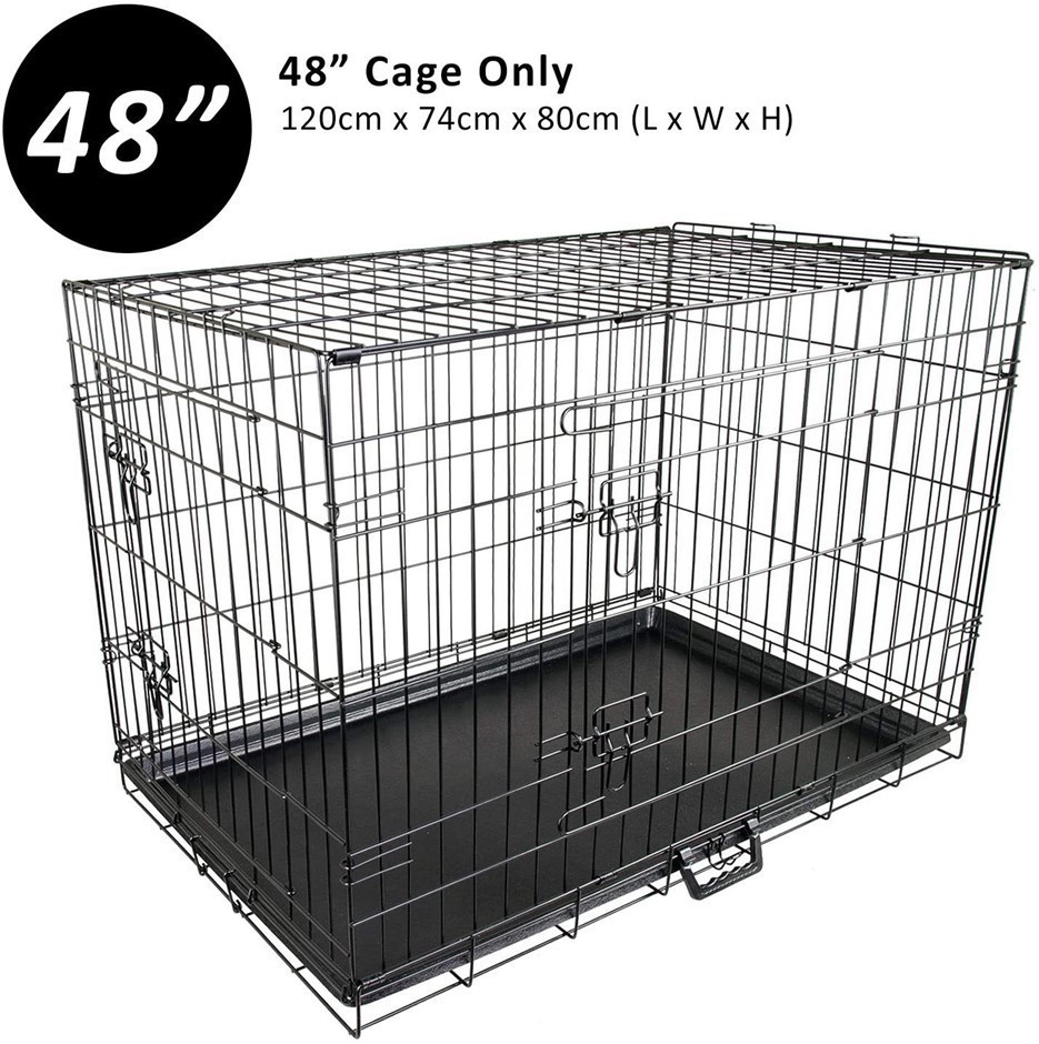 PAW MATE Dog Cage with Removable Tray.