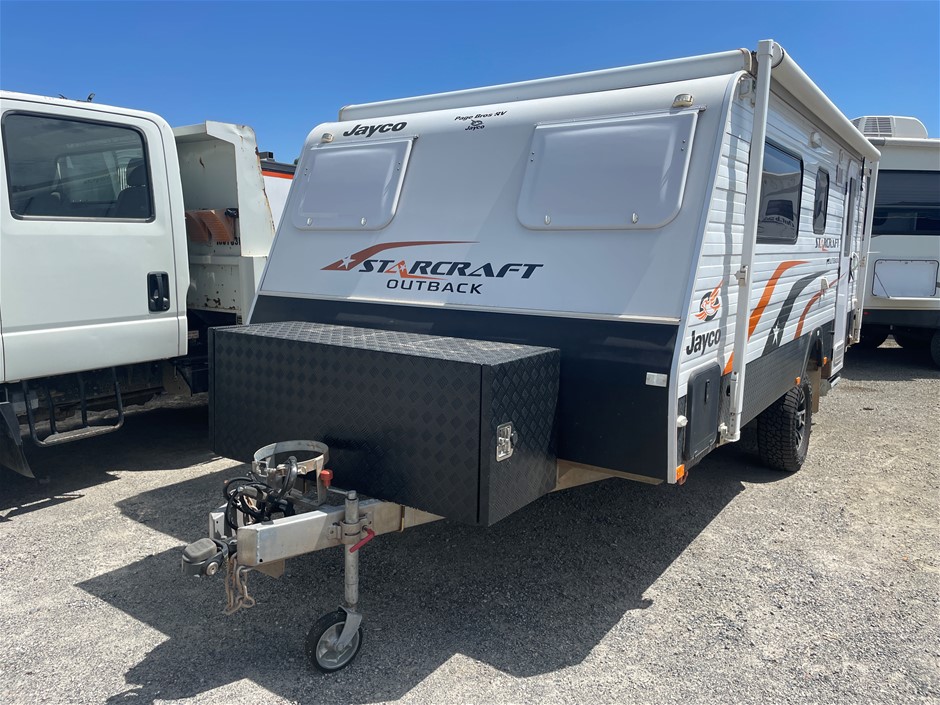 2014 JAYCO STARCRAFT OUTBACK CARAVAN- NO RESERVE