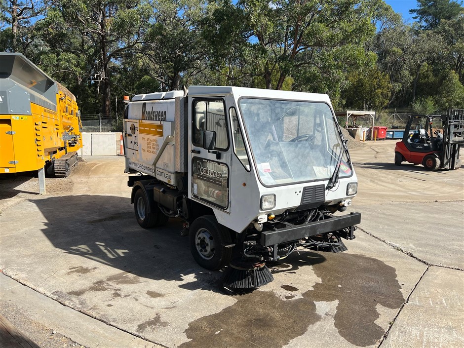 Sweeper Truck, Twin Deck Screen and Earthmoving Attachments