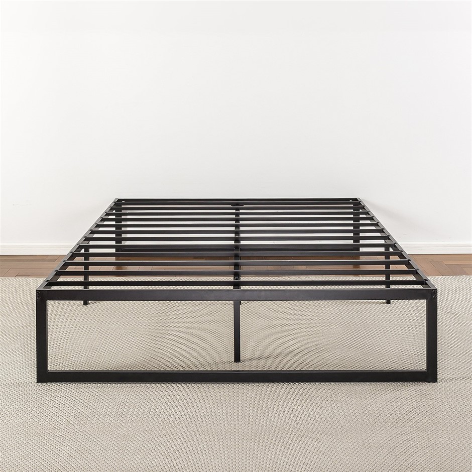 Zinus Quick Lock Metal Bed Frame Base King Auction (00812558013