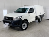 2017 Toyota Hilux 4x4 WORKMATE GUN125R T/D Auto Cab Chassis