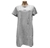 FILA Women's Judy Logo Dress, Size XL, 95% Cotton, Light Grey Marle (039),