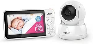 VTECH BM5550AU 5" Full Colour Pan & Tilt Video Baby Monitor Buyers Note -