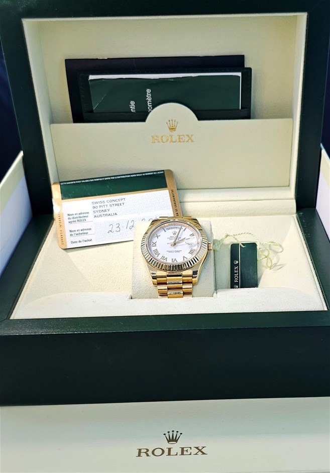 Rolex Day-date ‘presidential’ Auction (0002-2558114) 