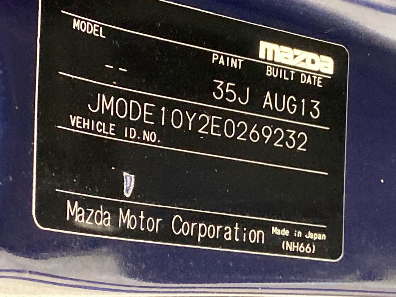 2013 Mazda 2 Neo Sport DE Manual Hatchback Auction (0001-21021640
