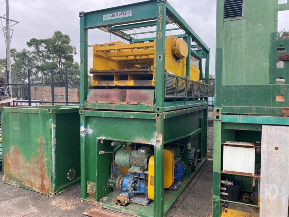 Tunnelling Desanders, Shakers, Jacking Frame and Equipment