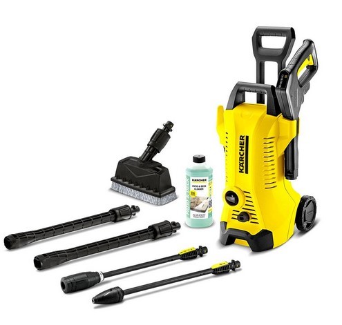 KARCHER K3 Pressure Washer 1950psi with Deck Kit. NB: Minor use, not in ...