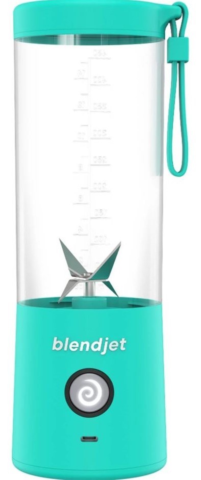 BLENDJET Portable Blender, Mint. NB: Missing charging cable.