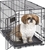 MIDWEST HOMES FOR PETS Single & Double Door iCrate Dog Crate, Black, Small