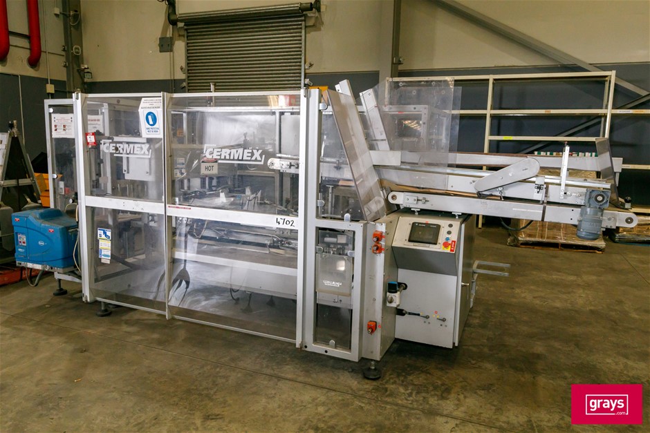 2003 Cermex SB27-80 Fully Automatic Case Packer Auction (0001-5055600 ...