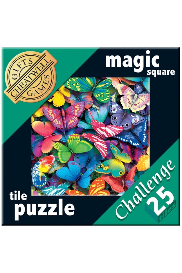 Magic Square Puzzle Butterfly
