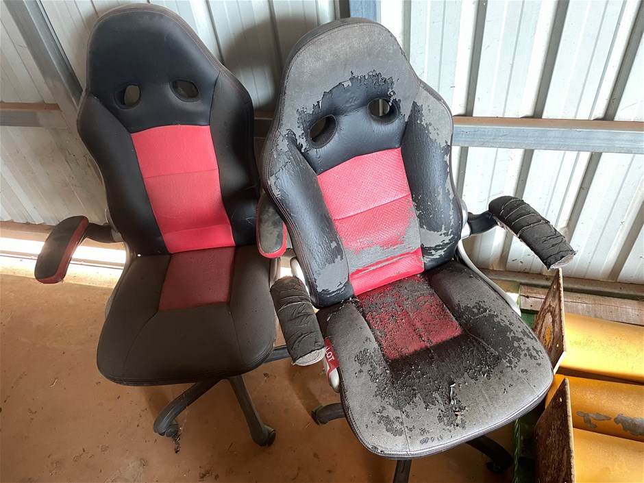 2x Computer Chairs Auction (0018-8018752) | Grays Australia